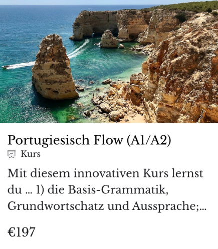 Dina Portugiesisch Kurs