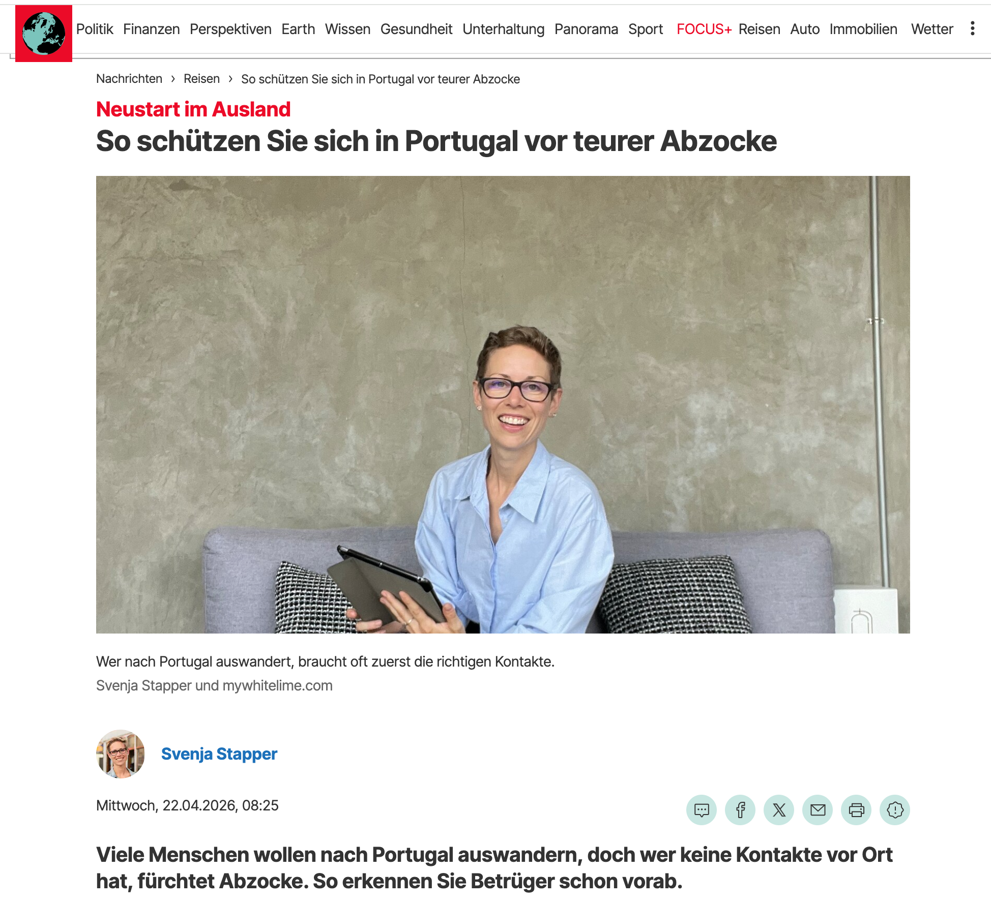 focus online svenja stapper