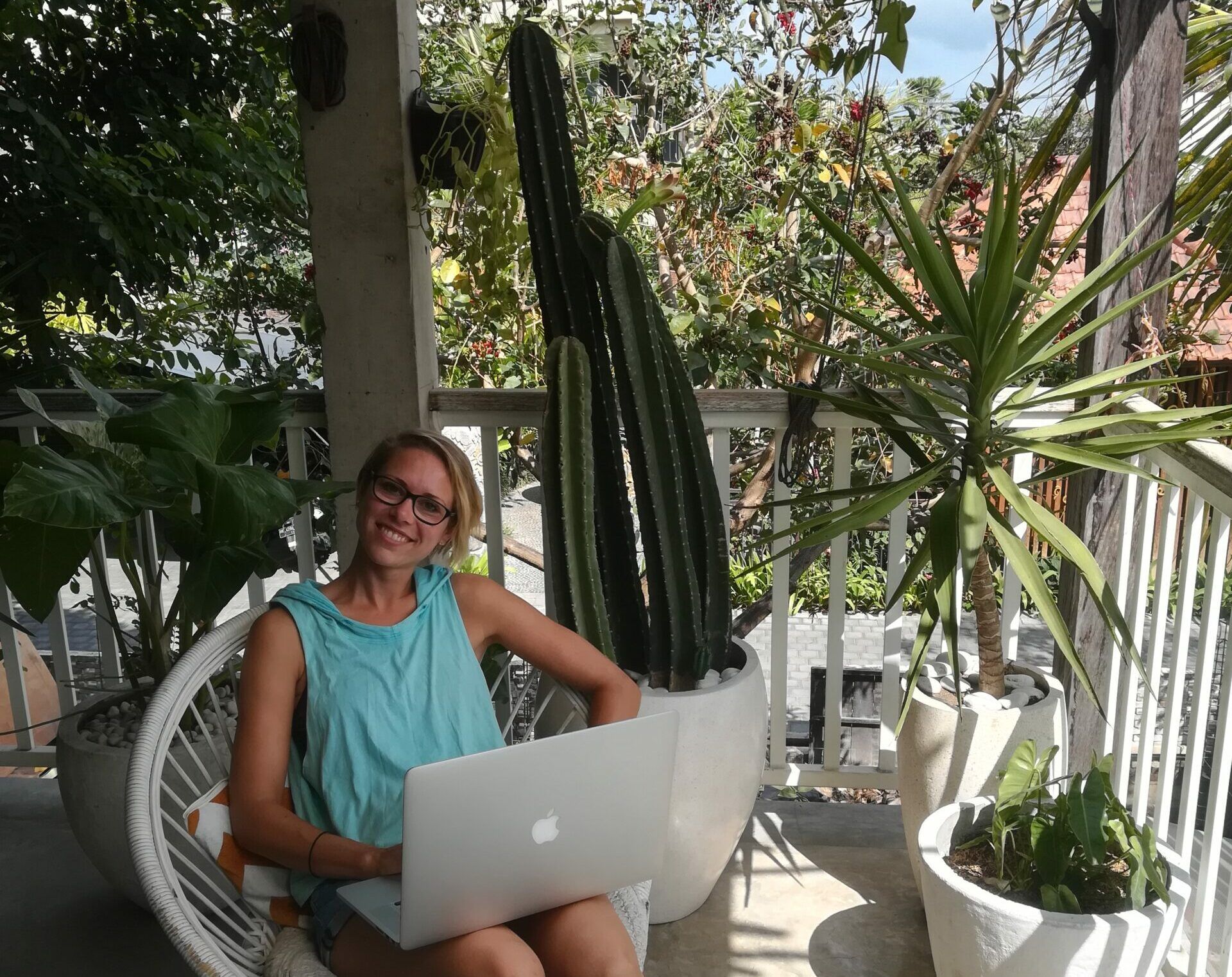 Svenja in Bali Coworking
