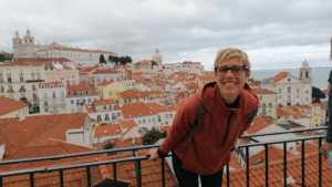 Svenja in Lissabon
